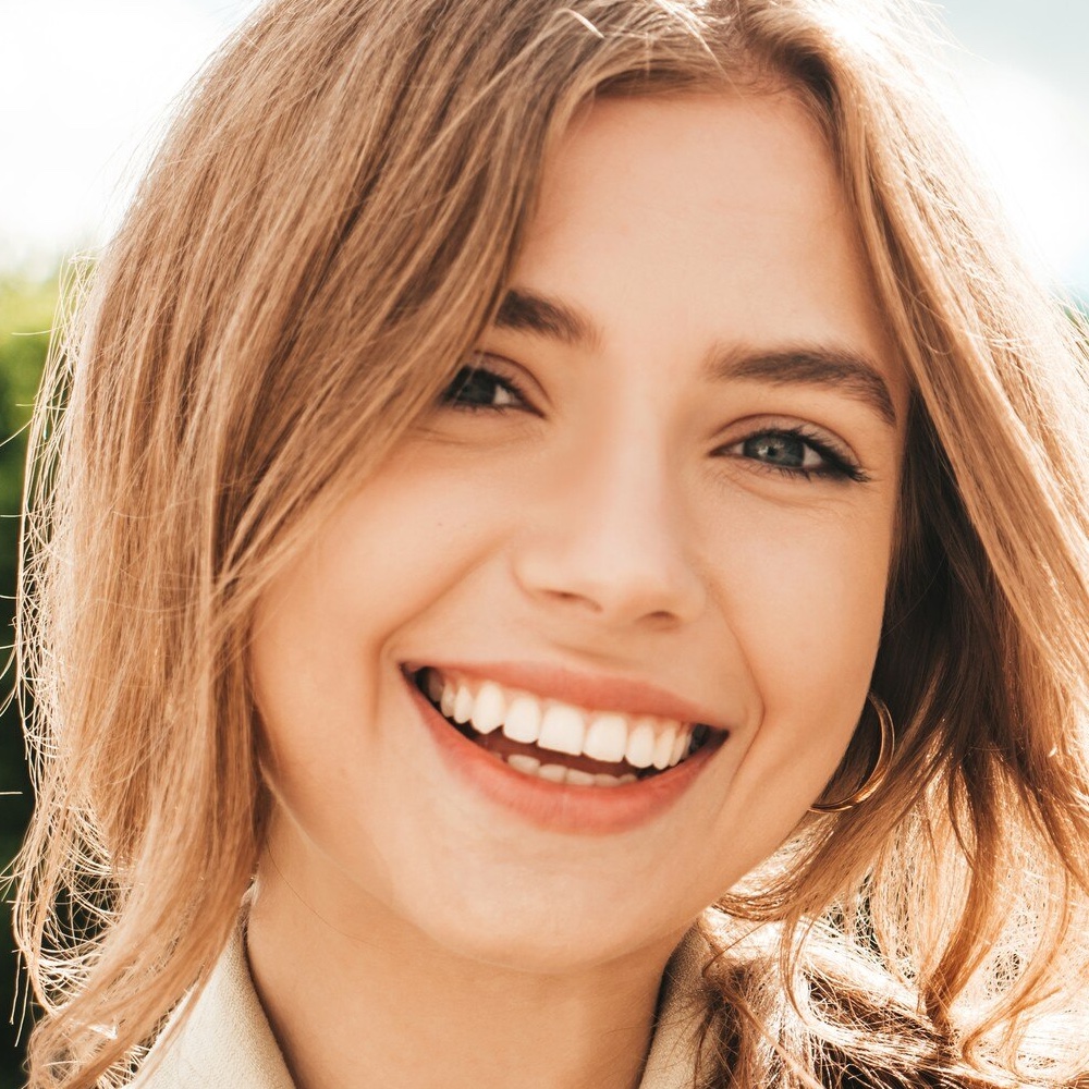 Person smiling
